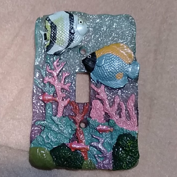 Other Nautical Fish In The Sea Plug Light Switch Covers Poshmark